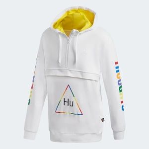 NWT Adidas HU hoodie adidas x Pharrell Williams 3 stripe human race  sweatshirt